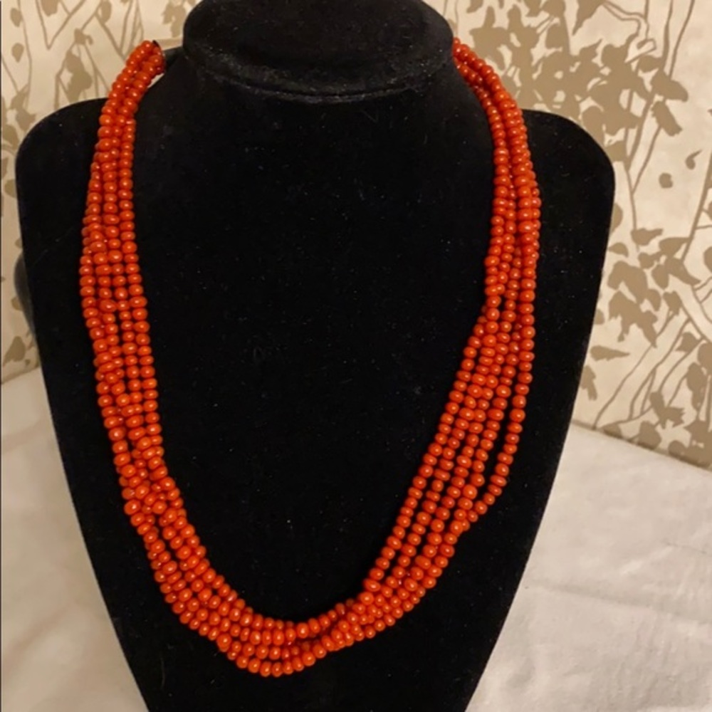 Vintage Coral Necklace!